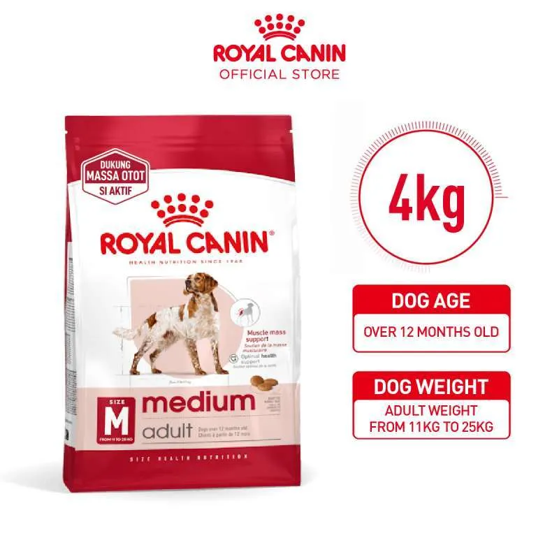 Royal Canin Medium Adult 4kg